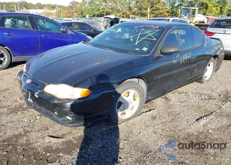 2003 Chevrolet Monte Carlo Ss from USA, damaged, VIN 2G1WX12K539219419
